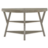Ceitidh Demilune 48'' Console Table