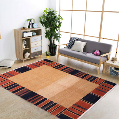 Wool Geometric Indoor Rug