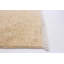 Tapis unique en laine noué à la main style Chobi des années 2010 de 5 pi 1 po x 6 pi 8 po crème