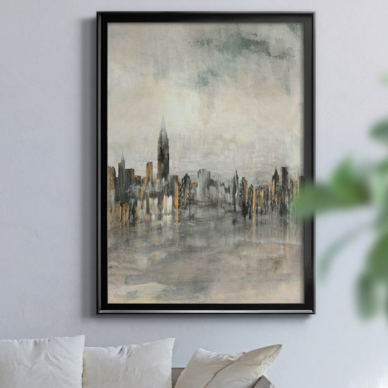 «Susan Jill» par J Paul, reproduction d'art sur toile encadrée, H 26,5 po x l 36,5 po x P 1,5 po, Noir