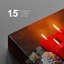 Christmas Holiday Celebration Candles X22 - Photographie sur toile tendue-71021428