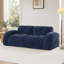 Canapé nuage modulaire 2 places sans assemblage - tissu de velours, éponge haute densité, base antidérapante, conception capitonnée ergonomique pour le salon-981848935