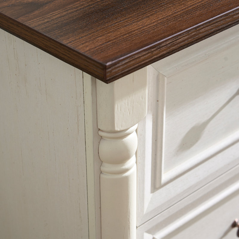 Commode 6 tiroirs style campagnard