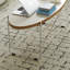 Table basse ovale Modern Creative Design