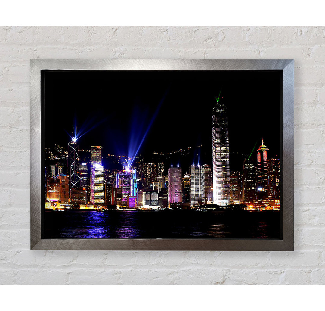 Skyline von Hongkong - Druck