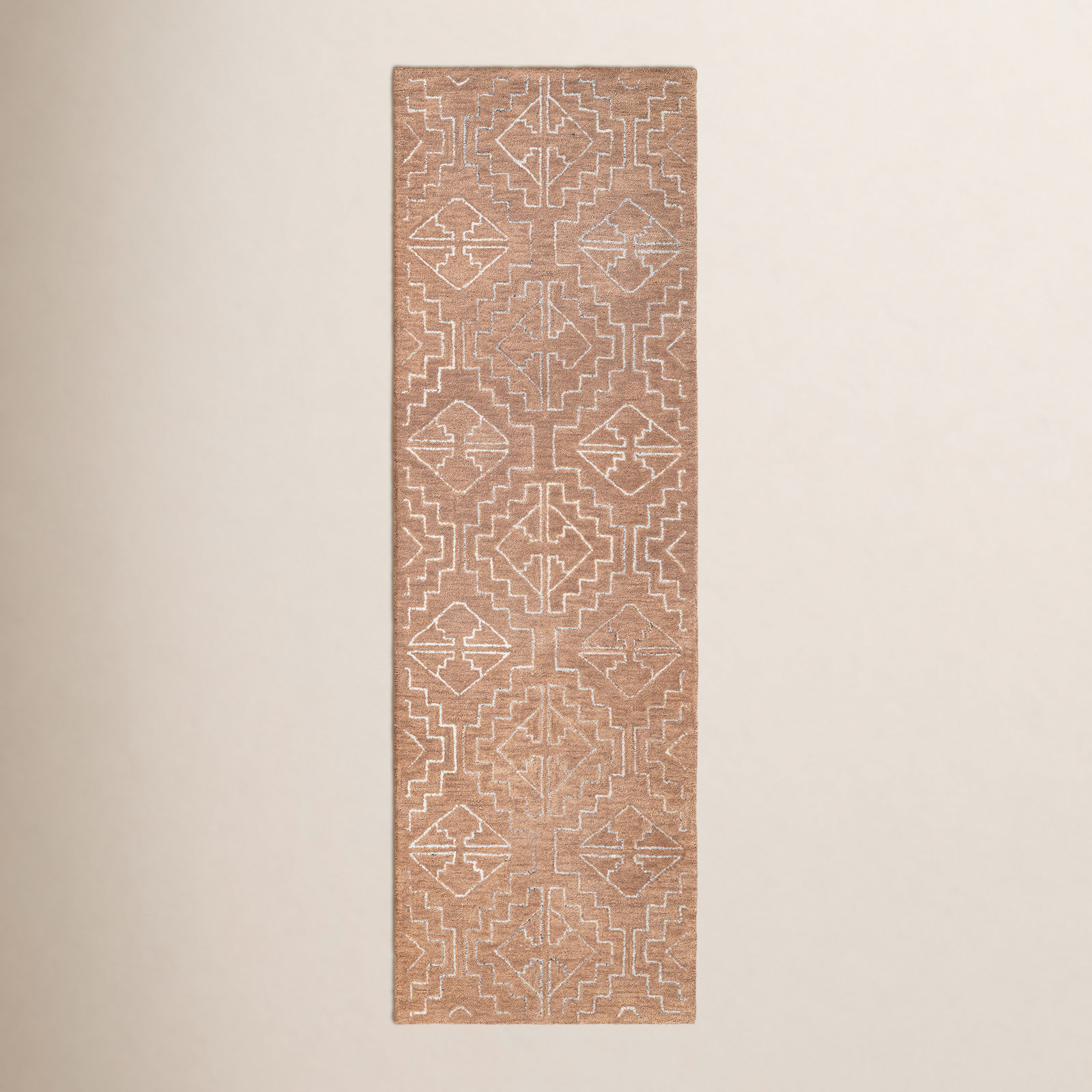 Joss & Main Tifton Hand Tufted Wool Rug, Runner 2'6" x 8'