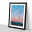 Sunset over the Mountains - Framed Print-56921240-56921242