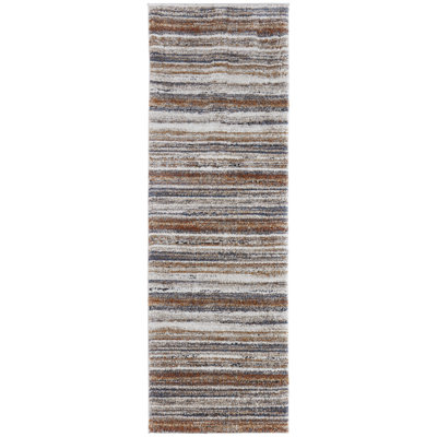 Rivah Performance Striped Indoor Rug