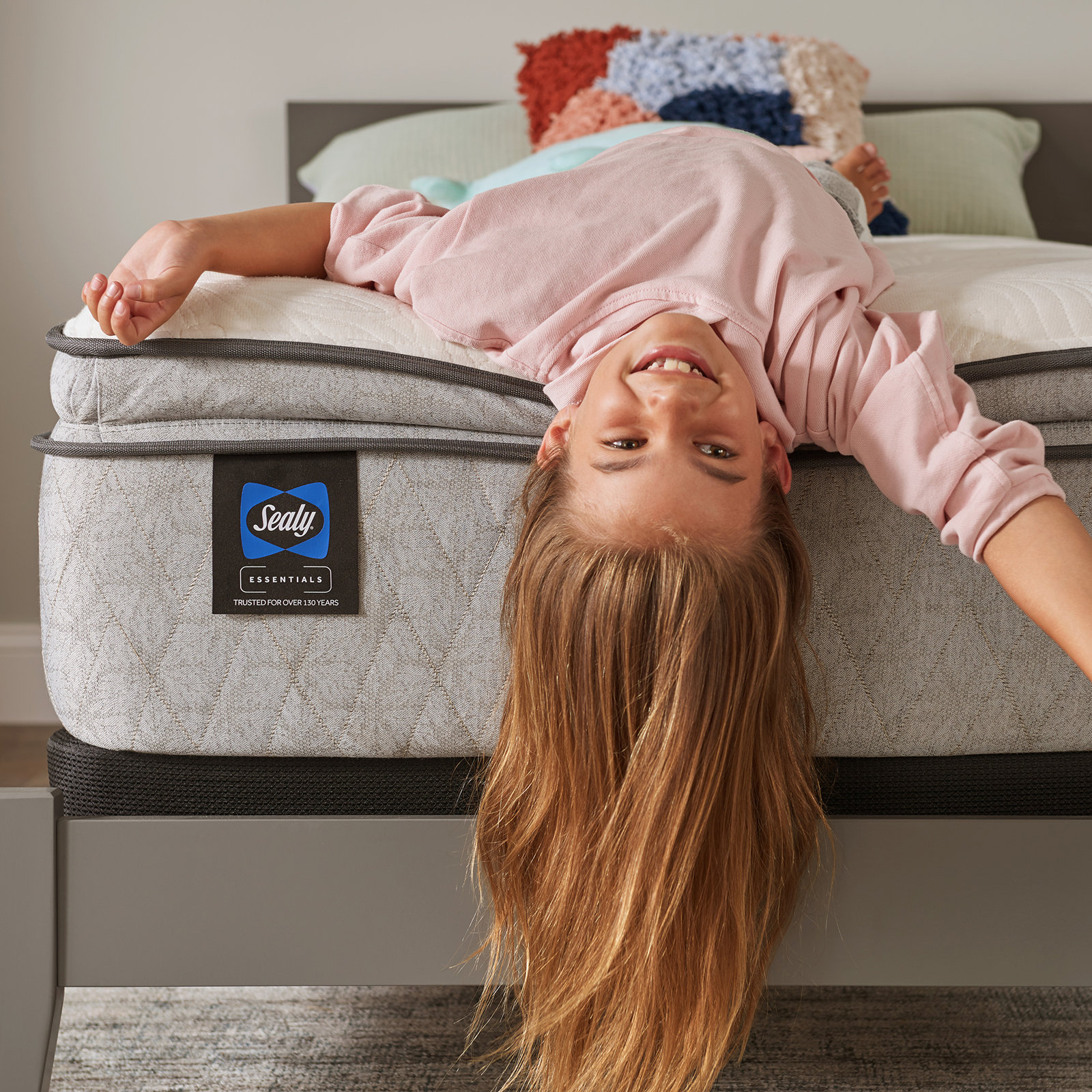 Sealy Essentials 13" Pillow Top Mattress, Twin
