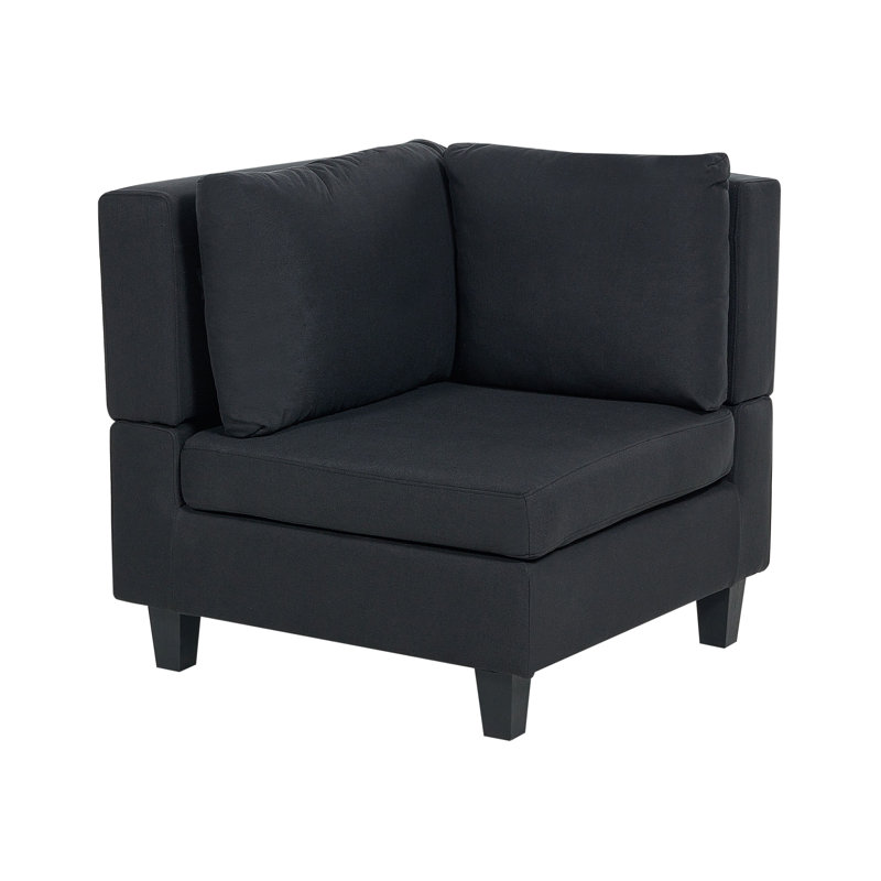 UNSTAD Corner Sofa , Black
