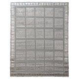 Metro-Velvet Geometric Area Rug