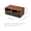 Christa Block Coffee Table with Storage