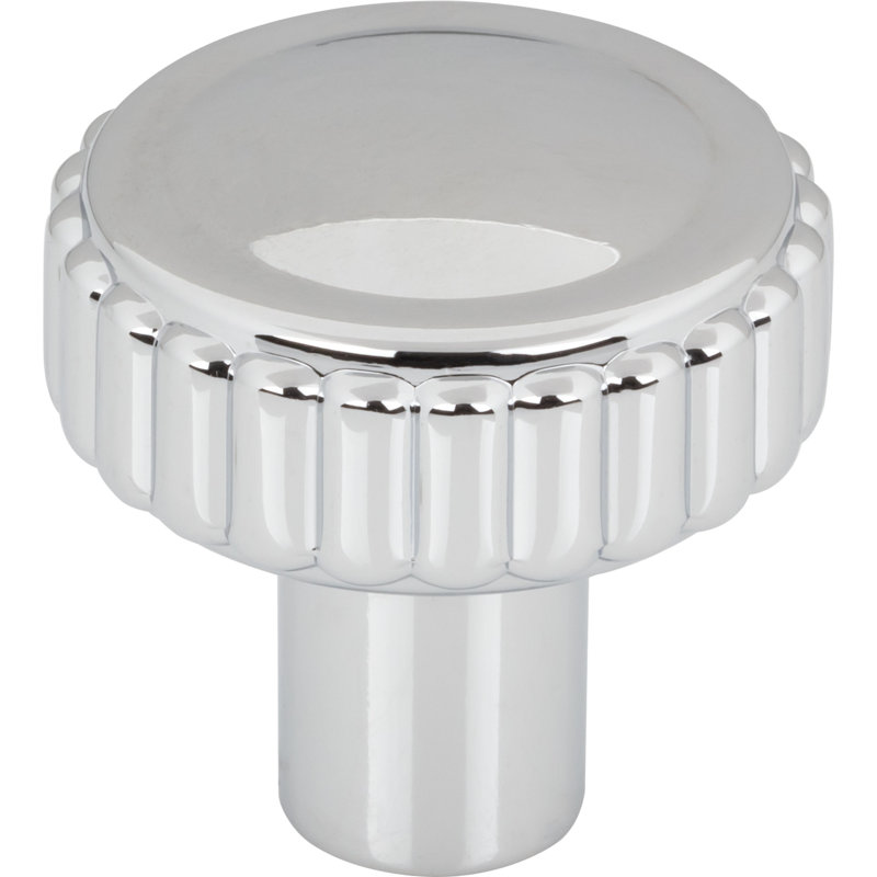 Holden 1 1/4" Diameter Round Knob, Polished Chrome