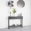 3 Drawer Console Table for Hallway & Living Room Furniture, Slim Entry Hall Table Cabinet-823376814-825147559