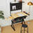 drafting table with  Metal perforated board pannel