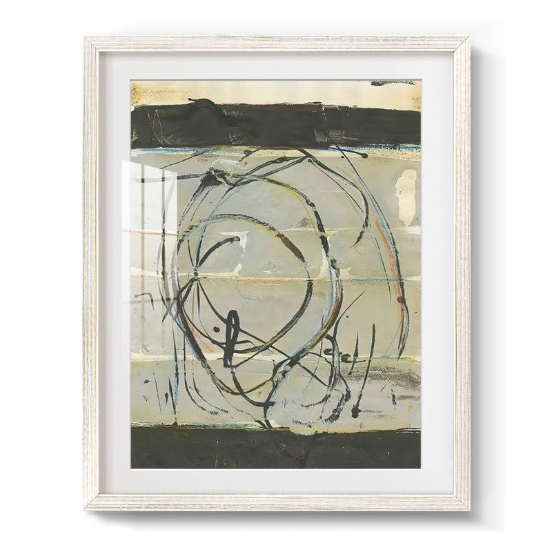 Continuent Energy II - Impression encadrée, H 19,5 po x l 16,5 po, Blanc