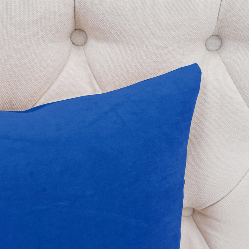 Housse de coussin Supersoft, Bleu tuba