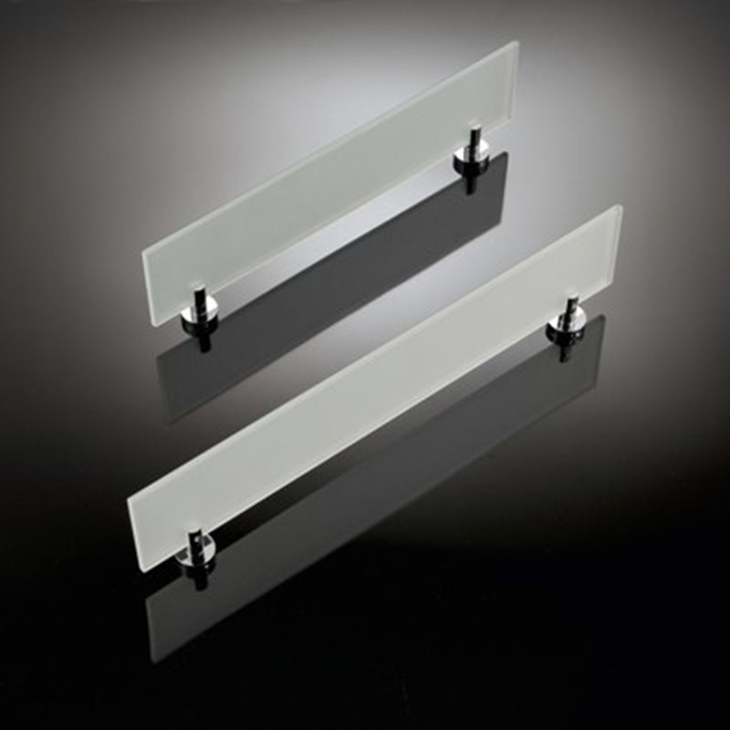 Duemila Glass, 1" H x 31.2" W x 5.5" D 