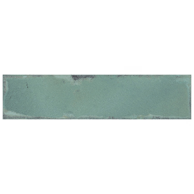 Luca 3" x 12" Ceramic Tile, Green