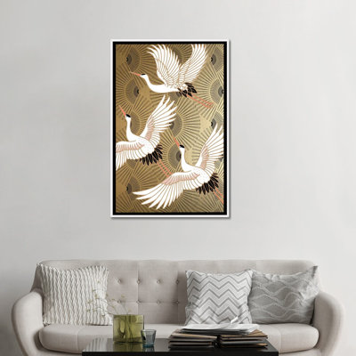 Crane japonais par Nikki Chu - reproduction