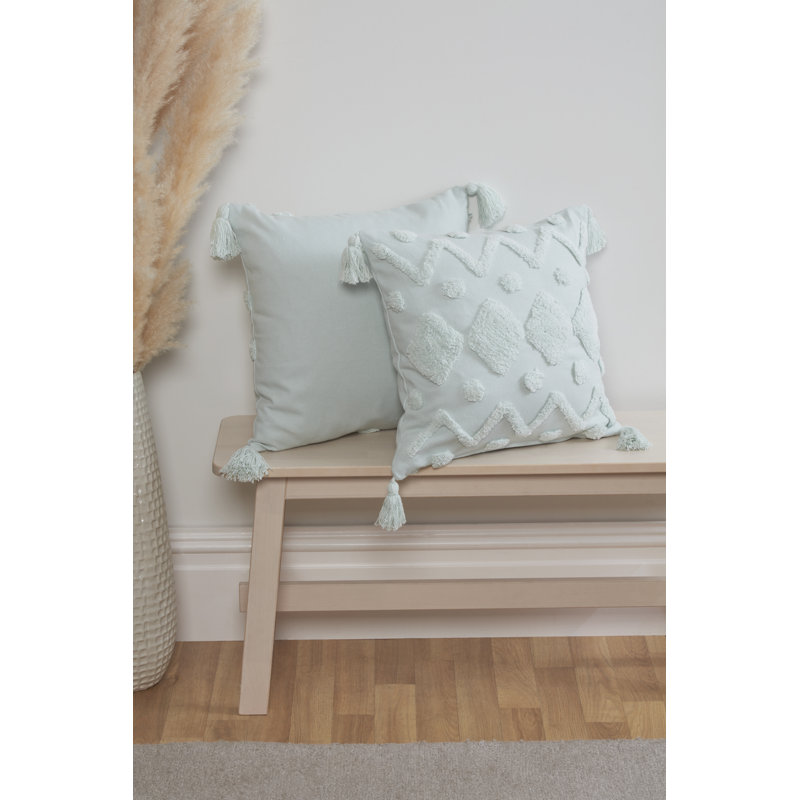 Stonehaven Square Euro Pillow Cover, Blue