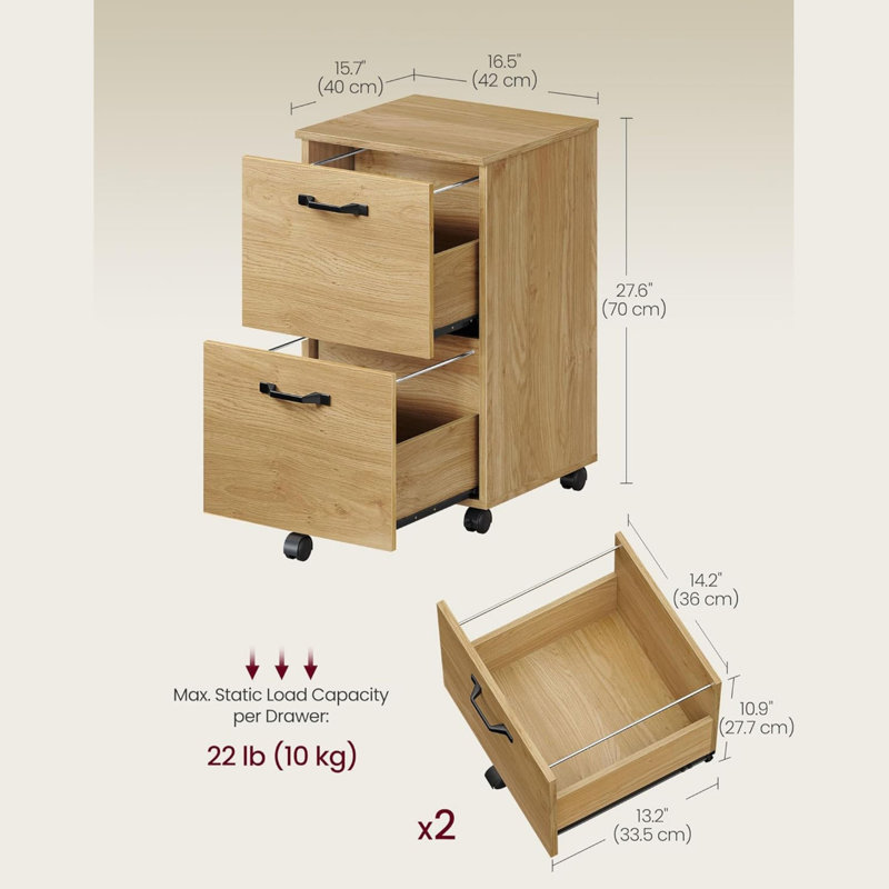 File Cabinet, Beige