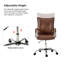 Gedrie Modern Faux Leather Swivel Office Chair-607770270-647542784