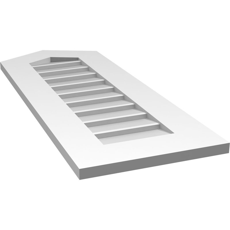 Ventilateur à pignon en uréthane non-fonctionnel Signature, H 36 po x l 14 po x P 1 po