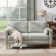59.8'' Square Arm Loveseat Boucle