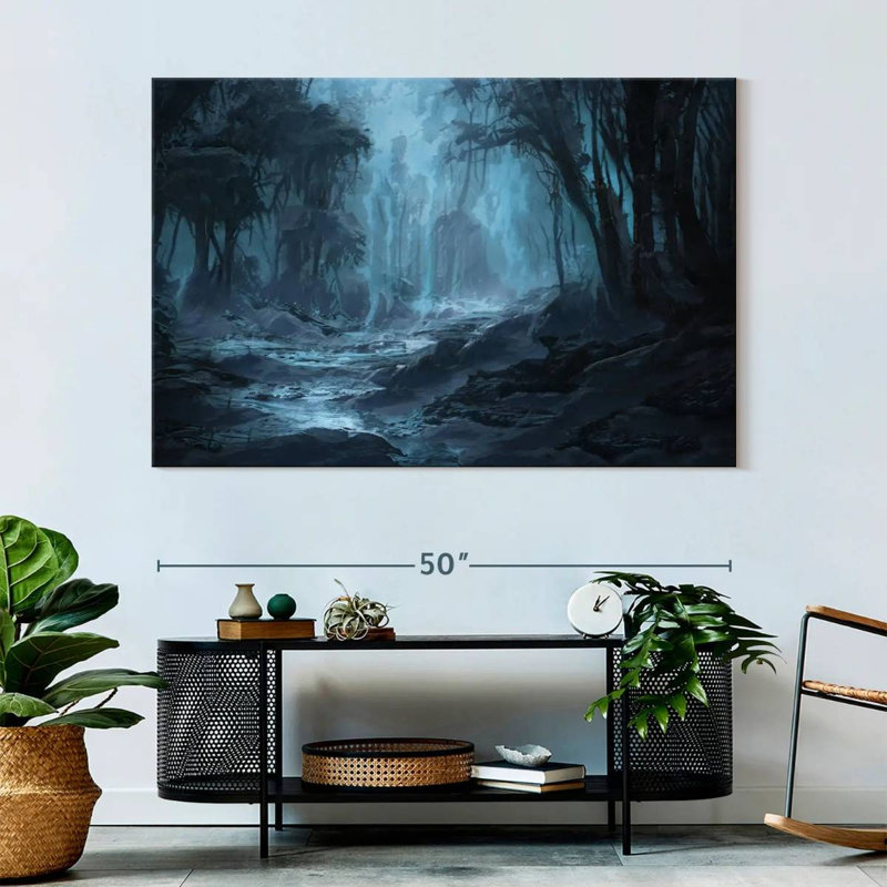 Kelan Dark Fantasy, 34" H x 51" W