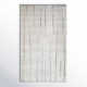 Keagan Abstract Handmade Tufted Wool Area Rug in Charcoal/Ivory/Brown