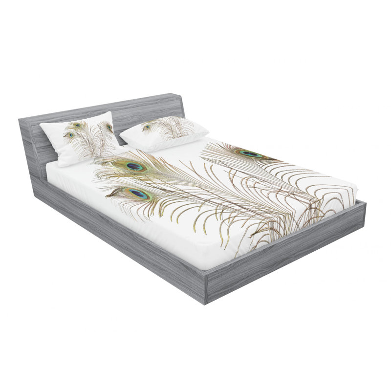 Microfiber Sheet Set, Full Sheet Set with Fitted Sheet