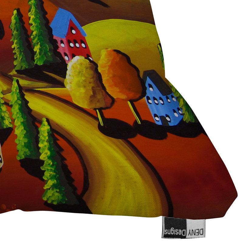 Coussin automne night Renie Britenbucher, 16 po x 16 po