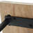 Berkeley Solid Mango Wood Industrial Entryway Bench with Sturdy Metal Legs-1111444921