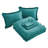 Ruffled Edge Microfiber Bed in a Bag Comforter Set-583153517-595734748