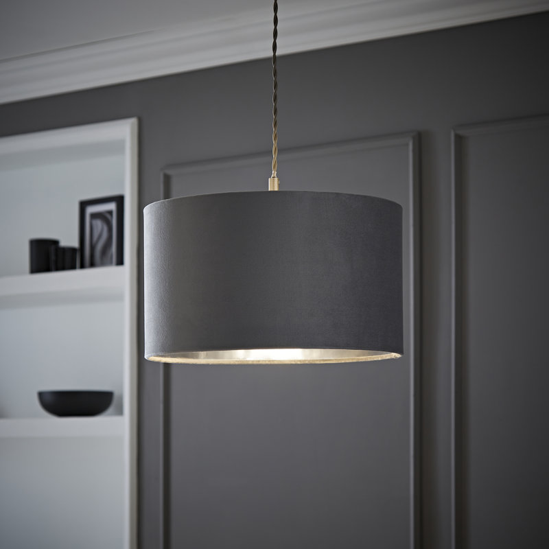 Aidar Drum Lamp Shade ( Slip-On ), 20" H x 35" W x 35" D