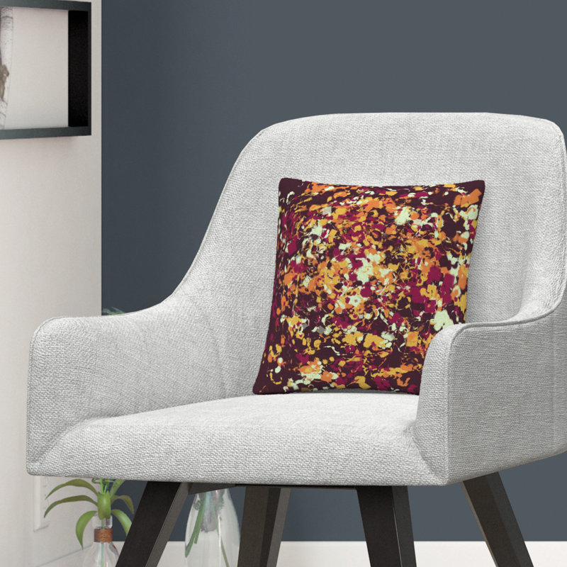 Coussin décoratif Abstract Sparks Speckled Splatter