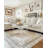 Albar Moroccan Machine Washable Brown Area Rug-217022913