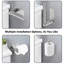 Porte-papier hygiénique mural autocollant-112742388