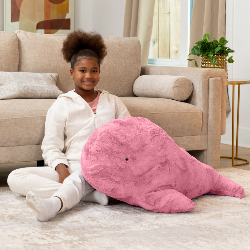 Pouf et pouf Raven-Symoné Marina The Whale Sea Buddy, Rose