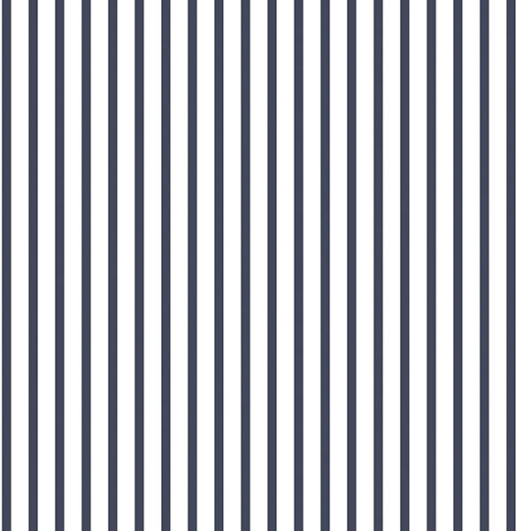 Breton 32.8' L x 21" W Wallpaper Roll, Navy
