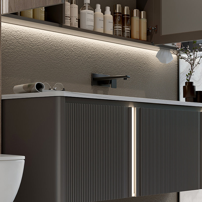 Modern light luxury bathroom cabinet