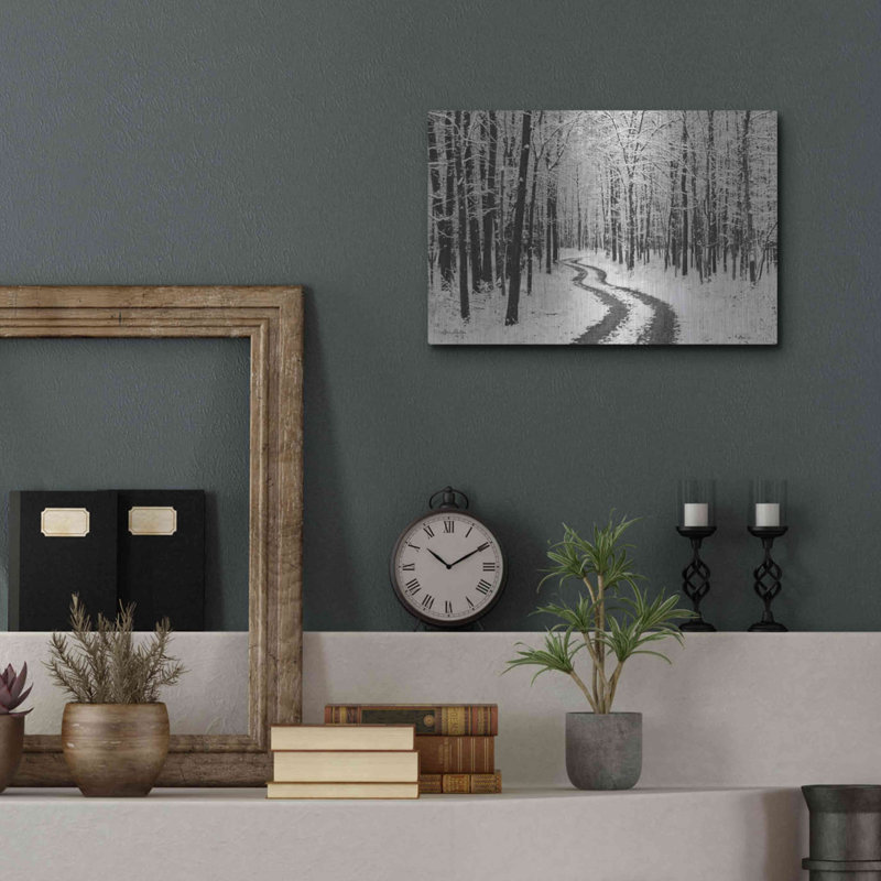 «Snowy Road» par Lori Deiter, H 12 po x l 16 po