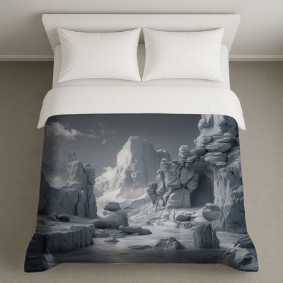 Housses de couette Frozen Mountain Landscape