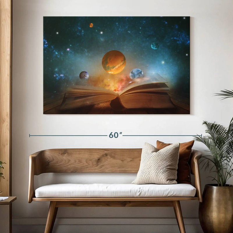Oberle Galaxy Book, 34" H x 51" W