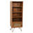 Chetram 1 Drawer Rattan SLim Bookshelf
