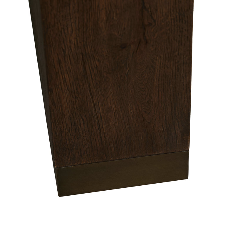 Highland Oak Rectangle Legged Extension Dining Table -  78 In. W X 30 In. H, Dusk