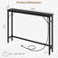 Console avec prises de courant de 39,3 po Geron, canapé compact avec rangement-1445535757
