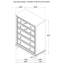 Commode 5 tiroirs Wedner