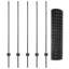 Vidaxl Fence With Posts Steel-116798032-116798034